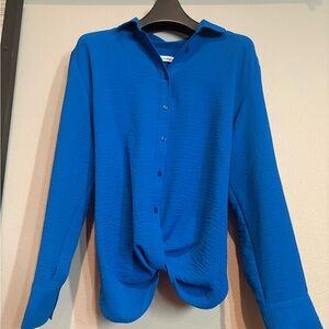 Calvin Klein Bright Blue Shirt